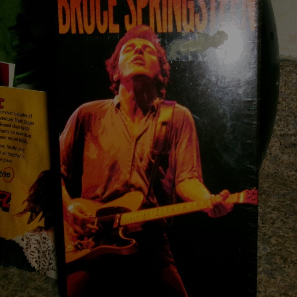 bruce springsteen video anthology 1978-1988  VHS - new jersey boss rosalita